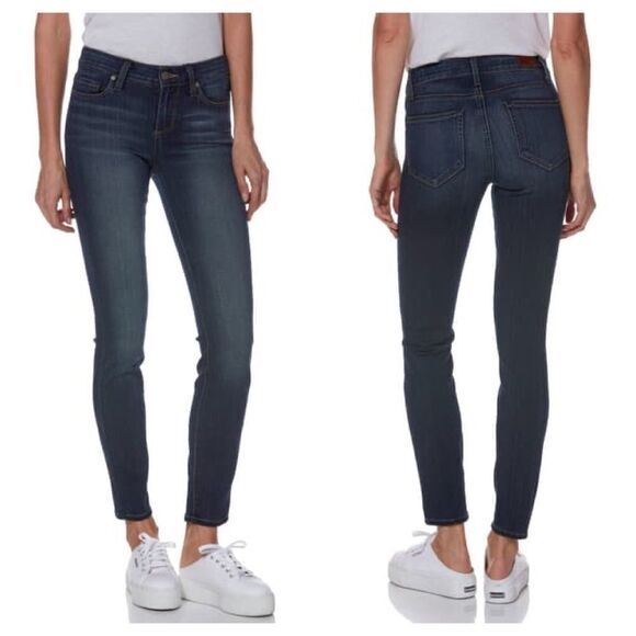 Paige Transcend - Verdugo Ankle Skinny Jeans - Picture 1 of 15